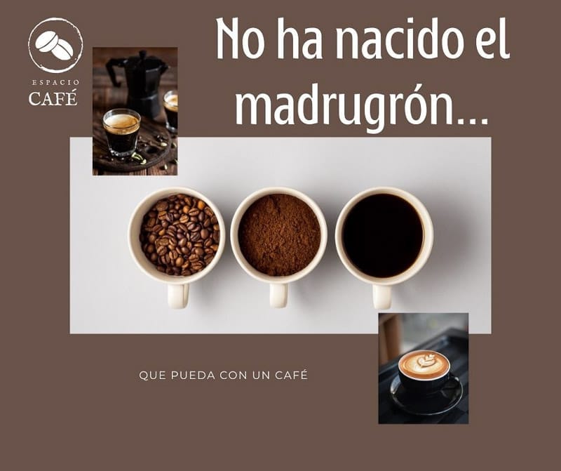 buenos dias con cafe
